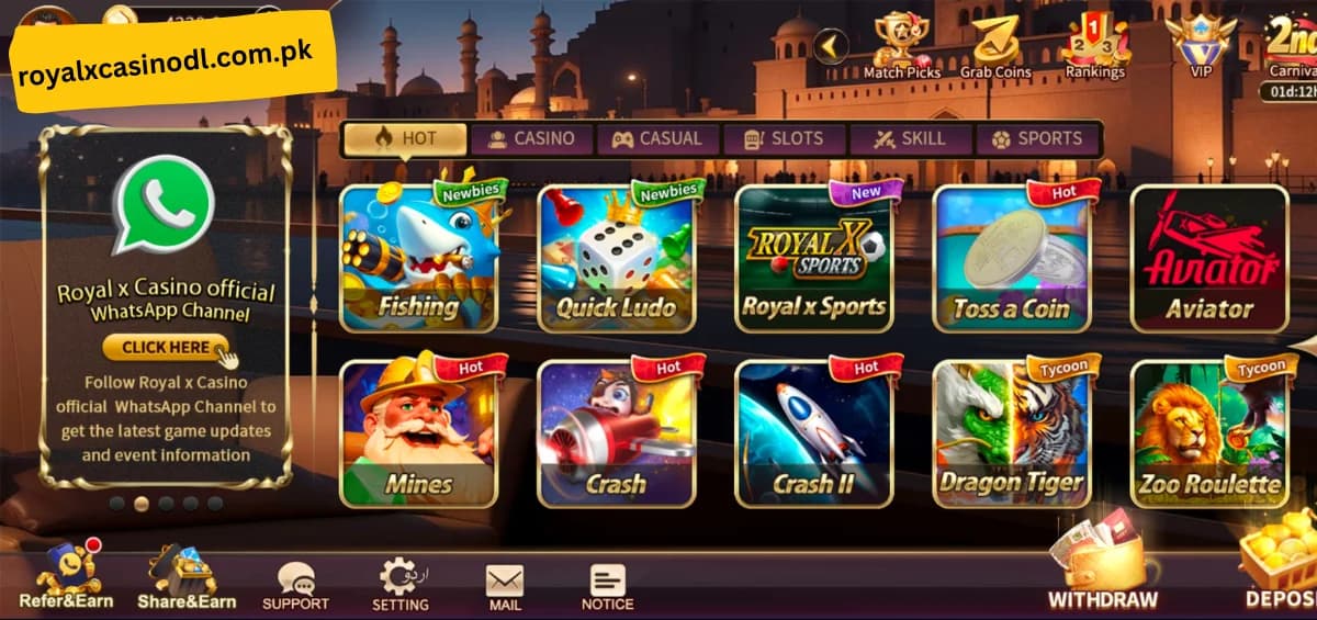 Featured image for Royal X Casino Withdrawal: Cash Out to Easypaisa or JazzCash
